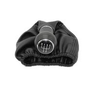 POANBCGY Shift Ball Joint for Polo Classic 6N 6N2 1996-2001 for Lupo for Caddy 5 Speed Car Gear Stick Shift Knob Leather Boot(Black)