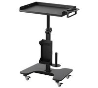POARMEEY Tattoo Tray on Wheels Tattoo Cart with Rolling Tray Tattoo Table Station Adjustable Height and Multifunctional Storage for Tattoo Artist Studio