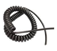 POASDJDC Filo a spirale a molla per cornetta 7 Core 18AWG 0.75mm2 Spiral Cable 1-3 Meters Extension Wire(Stretch 1 meter)