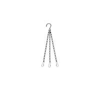 POASDJDC Garden Plant Hangers Chains Hanging Basket Chains 3 Pcs 40cm Multicolor Metal Planter Holder For Garden Plant(Black1)