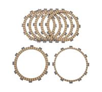 POAXSSW Motorcycle Clutch Plates Motorcycle Accessories 7x Clutch Friction Plates Discs For MT07 700 MT03 660 XT660 XT660R/X/Z For TENERE For Dragstar XVS650