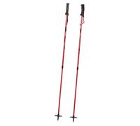 Pobbycrafm Extendable Poles Adjustable Ski Pole Hiking Poles Adjustable Walking Sticks Trekking Poles Telescopic Walking Stick Red