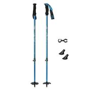 Pobbycrafm Walking Poles Adjustable Walking Sticks Extendable Poles Hiking Sticks Ski Poles Hiking Equipment Telescopic Walking Stick Blue 78 cm ~ 135 cm