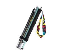 Pobbycrafm Walking Poles Trekking Poles Adjustable Walking Sticks Extendable Poles Folding Walking Stick 4-Section Telescopic Hiking Pole Blue 105cm