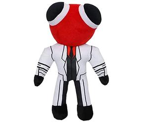 POBEC Rainbow Plush Toy,Friends Plush Doll, Plush Toy Halloween Christmas,Red Friends Stuffed Animal For Fans and Friends,Girl Boy Birthday Gifts (Red)