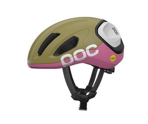POC Amidal - Aerodynamic Road Cycling Helmet with MIPS Air Node, Reinforced Rear Zones, 360° Fit System and Knog Light Compatibility for Safety and Visibility
