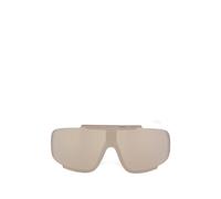 POC Aspire shield-frame bike sunglasses - White OS