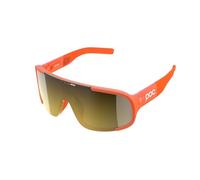 POC Aspire Sunglasses, Fluo. Orange Translucent/Clarity Road/Partly Sunny Gold, One Size