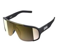 POC Aspire Sunglasses, Uranium Black/Clarity Road/Partly Sunny Gold, One Size
