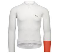 POC - Cadence L/S Jersey - Cycling jersey size L, grey/white