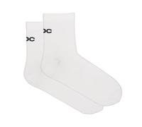 POC Cadence Road Short Sock - cycling socks for road cycling with breathable air mesh, targeted midfoot support, flat toe seam, waffle knit comfort