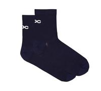 POC Cadence Road Short Sock - cycling socks for road cycling with breathable air mesh, targeted midfoot support, flat toe seam, waffle knit comfort