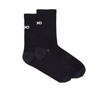 POC Cadence Road Socks - Cycling socks for Men & Women - Black L (EU 43-45)