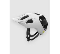 POC Cularis Hydrogen White/Uranium Black Matt w. Logo Cycling Helmet L