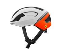 POC - Cycling helmet - Omne Beacon MIPS Hydrogen White/Fluorescent Orange Matt - Size 56-61 cm White 56-61 cm