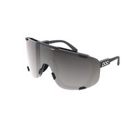 POC Devour Cycling Sunglasses in Uranium Black Clarity Road and Sunny Silver one size