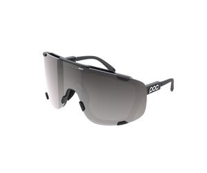 POC Devour Cycling Sunglasses in Uranium Black Clarity Road and Sunny Silver one size
