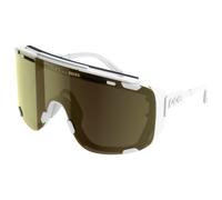 Poc Devour Glacial Sunglasses Clear Clarity Universal / Sunny Gold/CAT2 Clarity Universal / Sunny Gold/CAT2 Hydrogen White