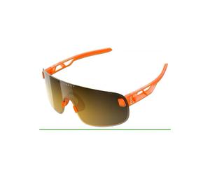 POC Elicit bicycle goggles (Fluo. Orange Translucent/Clarity Road/Partly Sunny Gold)