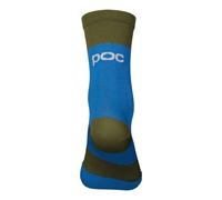 Poc Essential Mtb Socks UK 2-3.5 Natrium Blue / Epidote Green