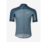 POC Essential Road Logo Short Sleeve Jersey Calcite Blue - M