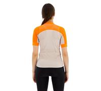 Poc Essential Road Logo Short Sleeve Jersey Orange M Woman M Zink Orange / Granite Grey