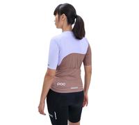 Poc Essential Road Print Short Sleeve Jersey XL Jasper Brown / Purple Quartz