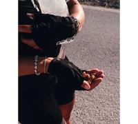 Poc Essential Short Gloves Black M Men M Uranium Black