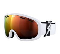 POC - Ski goggles - Fovea Mid Blixten White/Partly Sunny Orange White one size