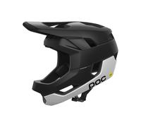 POC - Full-face MTB helmet - Otocon Race Mips Uranium Black/Hydrogen White Matt - Size 51-54 cm Black 51-54 cm