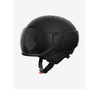 POC - Ski helmet with integrated visor - Levator MIPS Uranium Black Matt for Men - Size 55-58 cm Black 55-58 cm