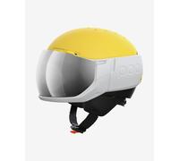 POC Levator MIPS Helmet Yellow with Clarity Comp Low Light Mirrored Lens - XL-XXL