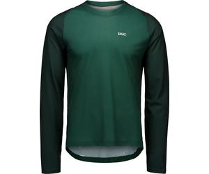 POC - Lightweight, breathable T-shirt - Motion Air LS Jersey M Pargasite Green for Men - Size L Green L