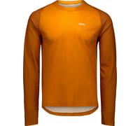 POC - Lightweight breathable T-shirt - M's Motion Air LS Jersey Bauxite Brown for Men in Recycled Polyester - Size M Brown