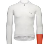 POC Cadence L/S Jersey Men's - road cycling jersey for road cycling with all-day comfort, quick-drying fabric, three rear pockets plus zipped pocket, YKK Vislon zip