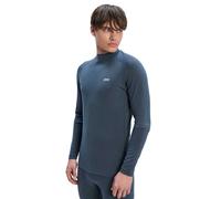 POC Merino Mock Neck Long Sleeve Base Layer Top Dark Grey - XXL