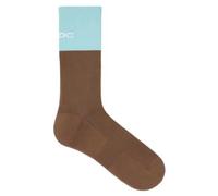 Poc Motion Mtb Long Socks UK 9-10.5 Bronzite Brown / Lazurite Blue