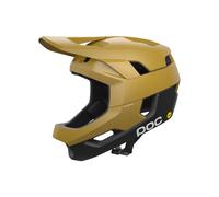 POC - MTB helmet - Otocon Race Mips Cerussite Kashima/Uranium Black Metallic/Matt - Size 59-62 cm - Yellow Yellow 59-62 cm
