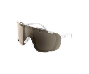POC - MTB Sun Goggles - Devour Hydrogen White/Clarity Trail /Partly Sunny Silver White one size