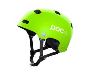 POC - Multi-purpose bicycle helmet - POCito Crane MIPS Fluorescent Yellow/Green - Size 55-58 cm Green 55-58 cm