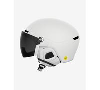 POC Obex Ski Helmet White with Clarity Black Mirrored Lens - XL-XXL