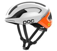 POC Omne Beacon MIPS Road Helmet - Hydrogen White / Fluorescent Orange Matt / Medium / 54cm / 59cm