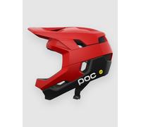 Poc Otocon Race Mips Downhill Helmet Red M M Prismane Red Matt / Uranium Black Matt