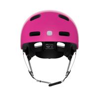 POC POCito Crane MIPS - Kids’ Bike Helmet with MIPS Evolve Protection, Tough PC Shell, Fluorescent Colours, Reflective Details and 360° Adjustable Fit