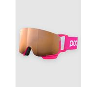 POC Pocito Nexal Fluorescent Pink Kids Goggle partly sunny light orange Uni