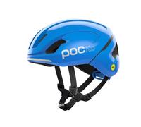 POC POCito Omne MIPS Bike Helmet for Kids for perfect protection and reflective details, Fluorescent Blue