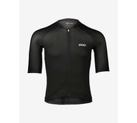 POC Pristine Short Sleeve Jersey Black White Logo - XL
