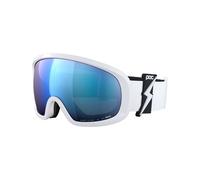 POC - Ski goggles - Fovea Mid Blixten White/Partly Sunny Blue White one size