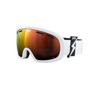 Poc Fovea Mid Ski Goggles White Partly Sunny Orange/CAT2 Men,Women