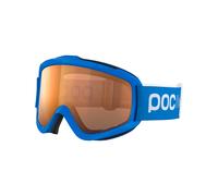 POC - Ski Helmet - Pocito Iris Fluorescent Blue/Partly Sunny Light Orange in Silicone Blue one size